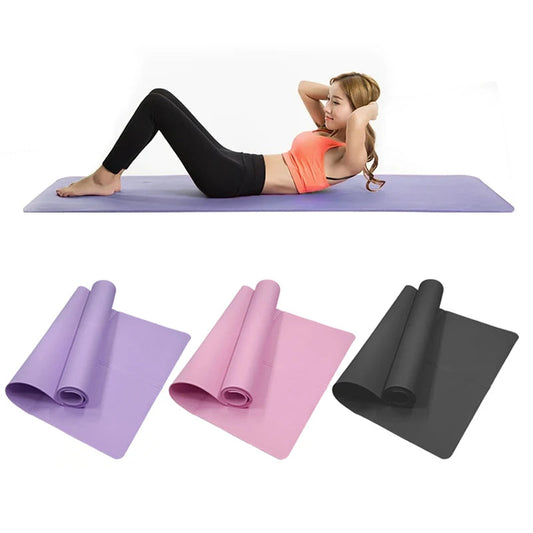 Fitvexa 4 mm EVA Yoga Matte – Rutschfeste Fitness- & Pilates-Matte für Zuhause Fitvexa