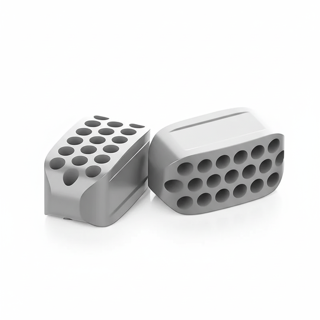 2 weiße Jaw Exerciser