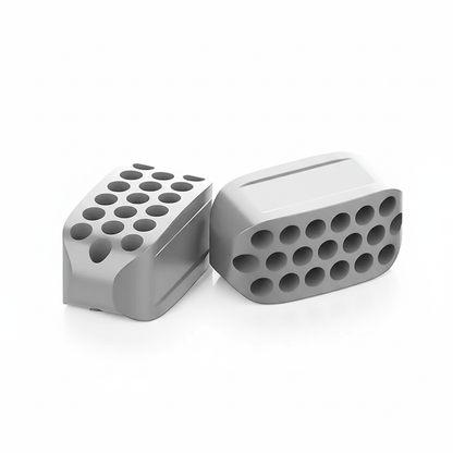 2 weiße Jaw Exerciser