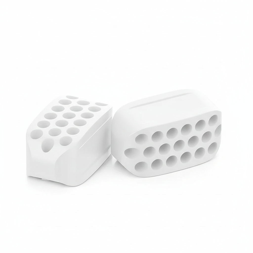 2 weiße Jaw Exerciser