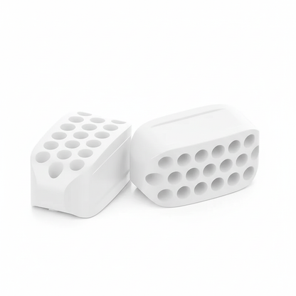 2 weiße Jaw Exerciser