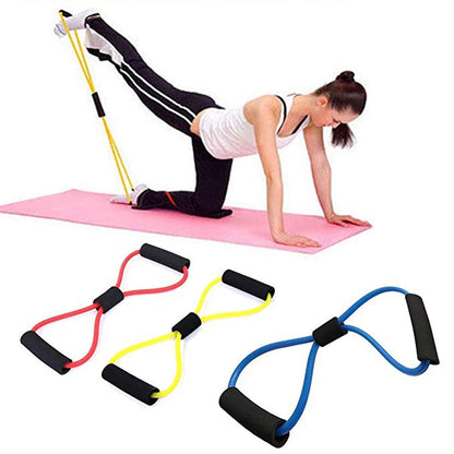 Fitvexa Yoga Resistance Band – 8-förmiger Brust- & Ganzkörper-Expander für Home Gym Fitvexa