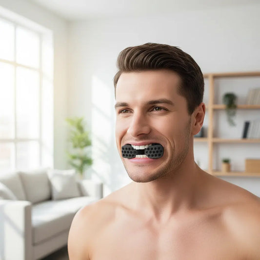 Jaw Exerciser in Anwendung 1