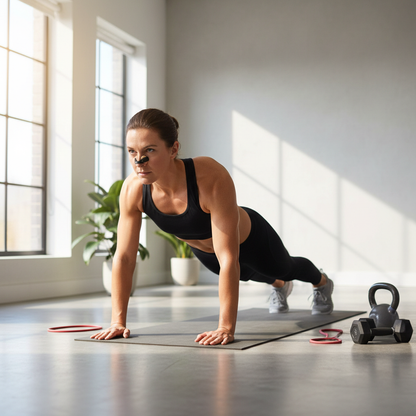 Nasal Clip in Anwendung